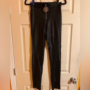 Killstar Sin with me disco leggings small